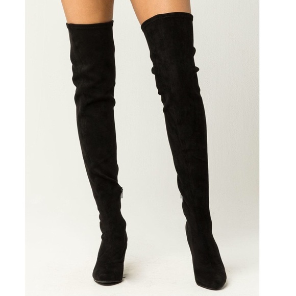 mia thigh high boots